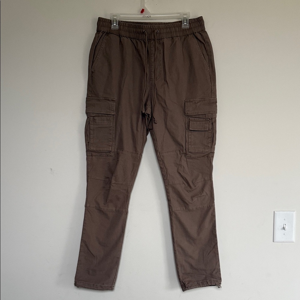 PacSun Men's Tan Cargo Pants